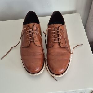 Cole Haan ZERØGRAND Remastered Plain Oxfords -- BROWN C38840 -- Size 12